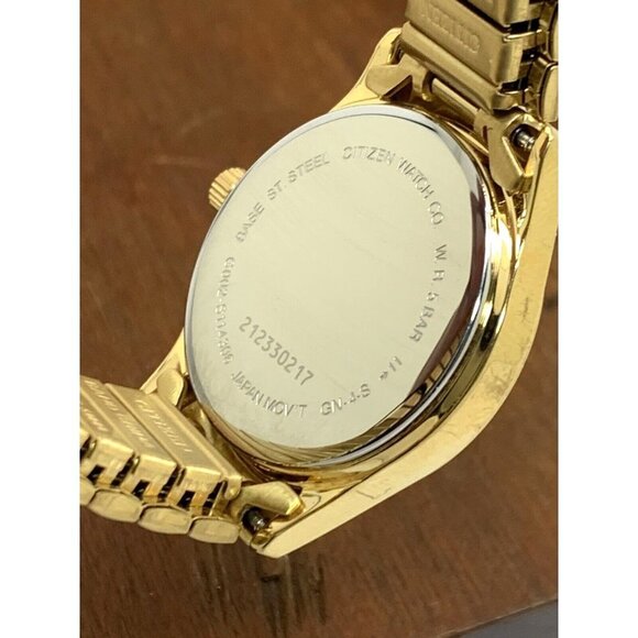 Citizen Women's Watch EQ2002-91P Quartz Gold Dial Petite 26mm Expansion … - Picture 6 of 13